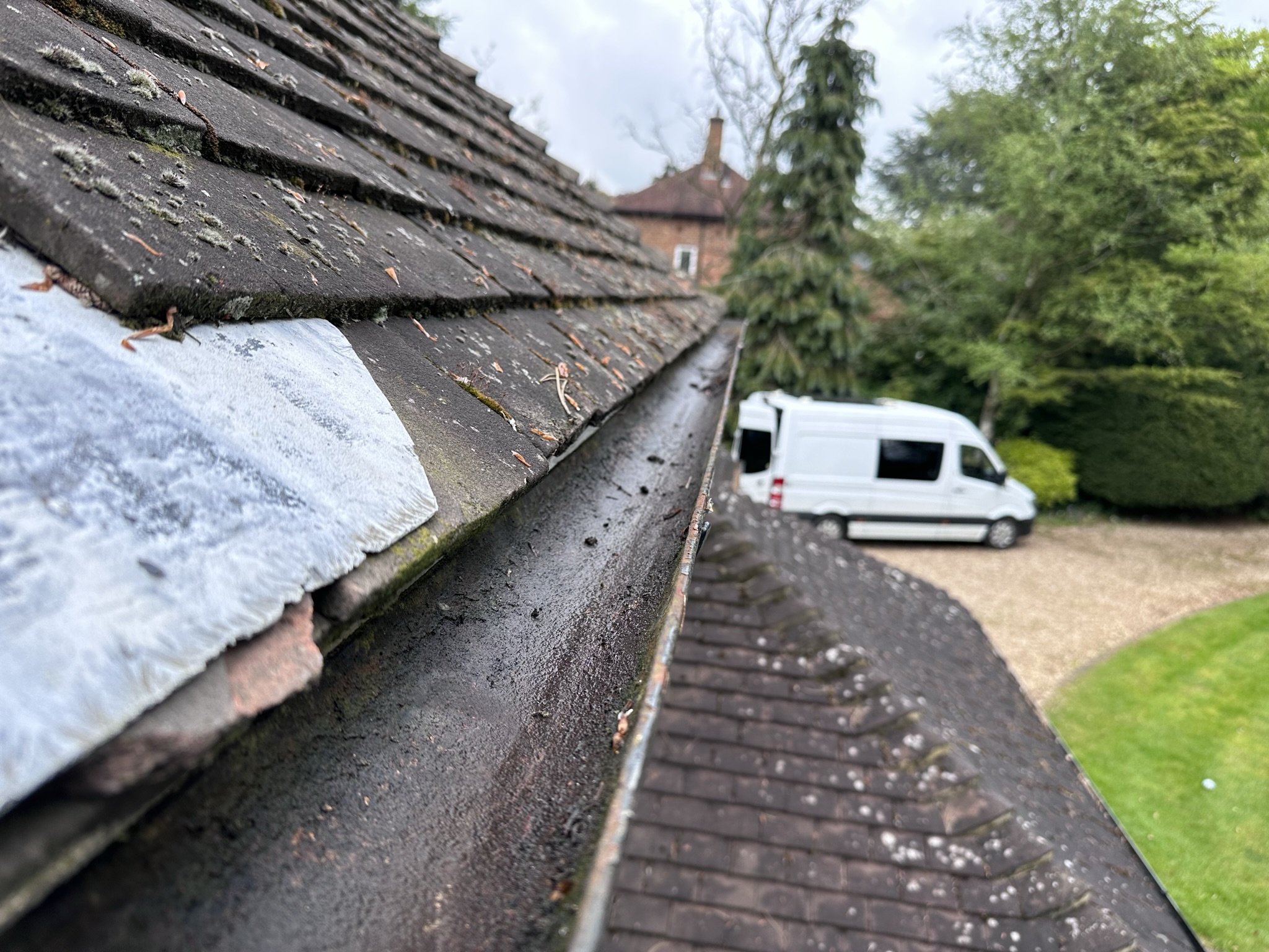 Gutter and fascia cleaning service preventing blockages and leaks across Northampton