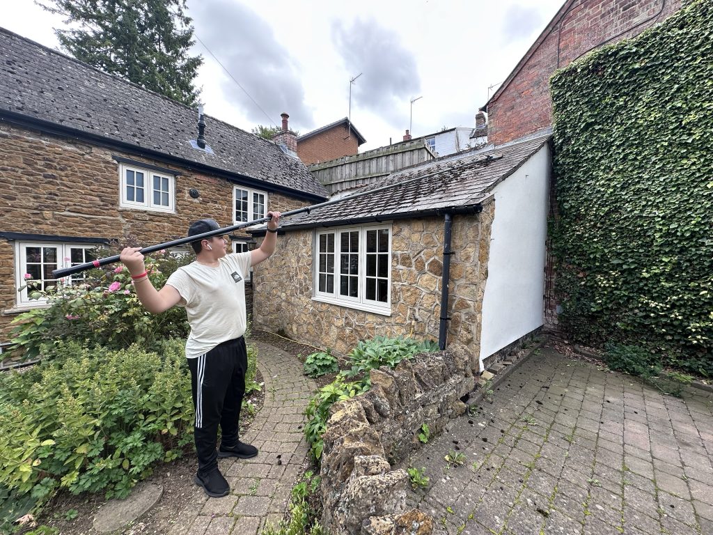 professional roof moss removal service