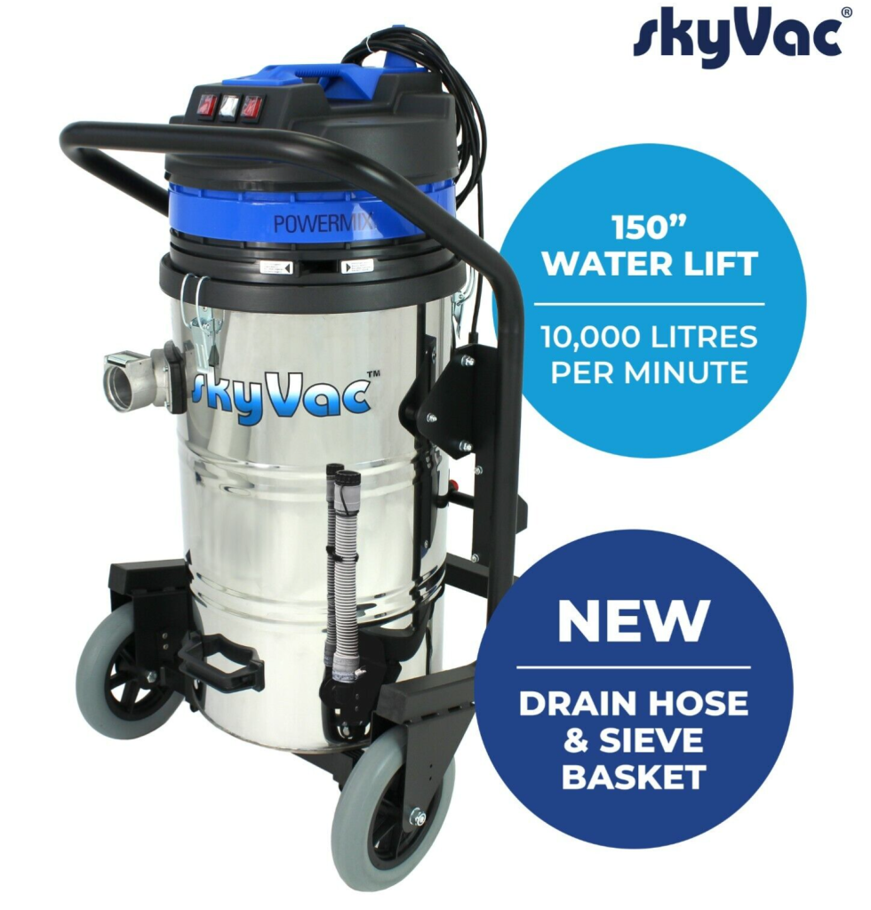 Safe gutter clearance using professional SkyVac equipment in Northampton