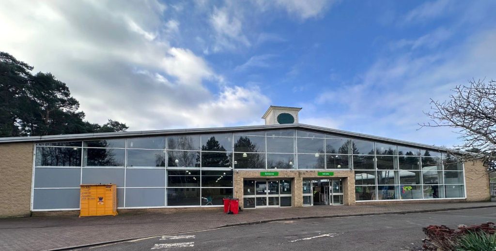 Commercial glass cleaning for a garden center in Northampton, Harlestone